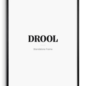 Wooden Frame - Black